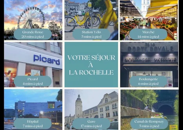 Le Coquet De Rompsay Paisible & Moderne La Rochelle (Charente-Maritime)